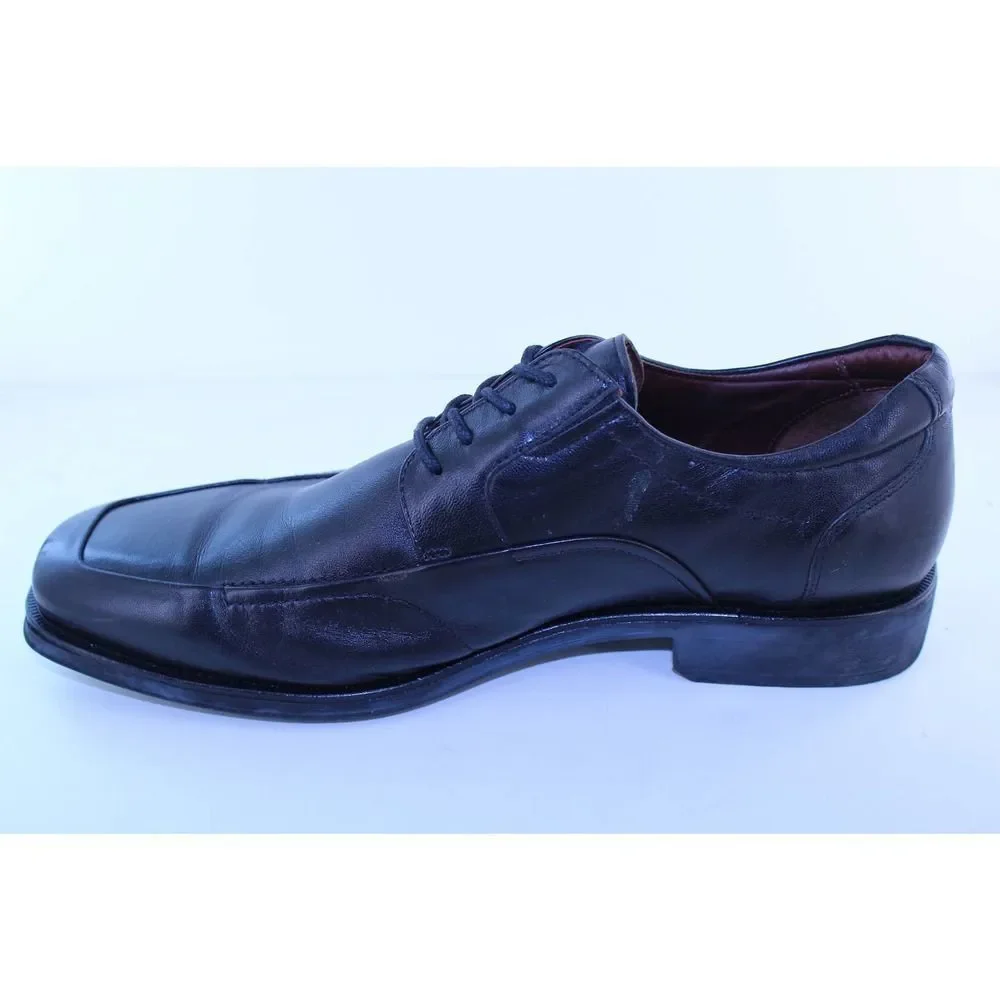Johnston & Murphy Black Leather Dress Oxfords 11 M